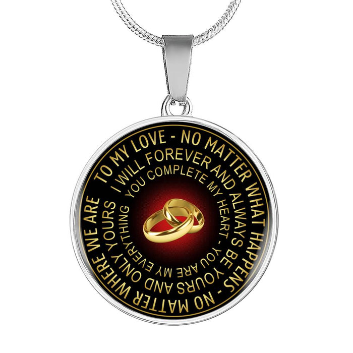 Valentine's Day Gift for Wife - Luxury Necklace For Wedding Anniversary Birthday Presents From Husband