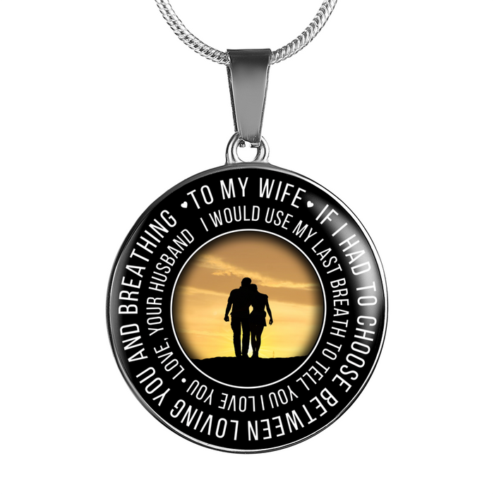 Valentine's Day Gift Ideas - Perfect for Wife Girlfriend From Husband Lover Boyfriend - Novelty Luxury Necklace Bangle For Birthday Present