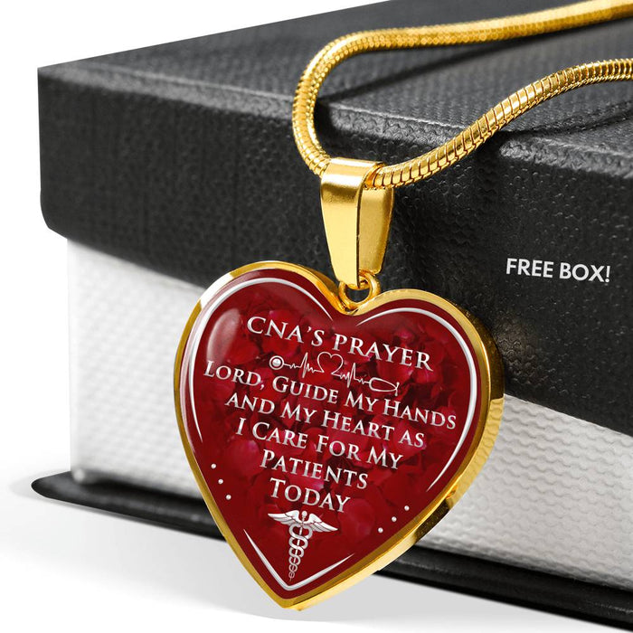 Great Gift Ideas for CNAs - Inspirational Luxury Unique Charm Necklace For Birthday Nursing's Day