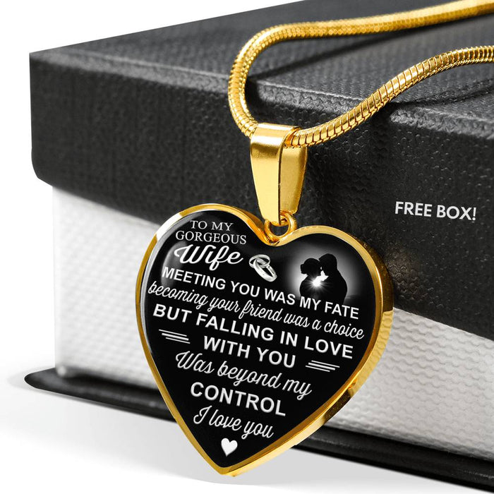 Valentine's Day Gift Ideas, Husband And Wife Necklace Gift, Best Gifts For Wife, Birthday Gifts For Wife - Romantic Novelty Luxury Necklace