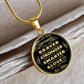 Mom Love You - Gift for Son From Father Luxury Necklace Bangle - You Are Braver Than You Believe Stronger Than You Seem ... Loved More Than You'll be Ever Know - Birthday Gift Ideas