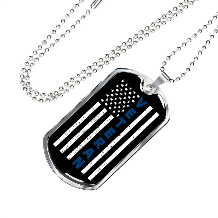 Veteran's Day Gift Ideas - Perfect for Father Mother Dad Mom Grandpa Uncle Son Boyfriends Luxury Dog Tag - Birthday  Independence 4th July Present