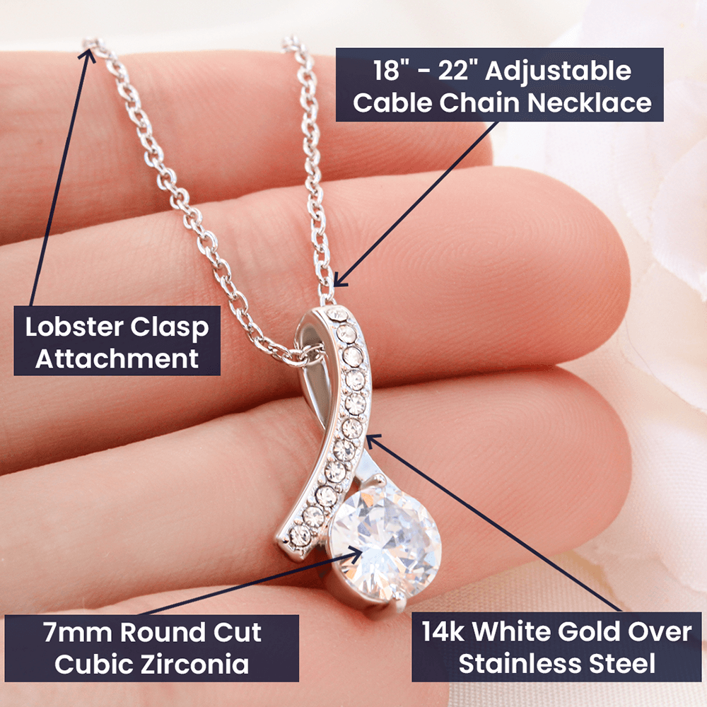 To My Future Wife Valentine Gift from Future Husband - Alluring Beauty Necklace Trending Jewelry for Soulmate