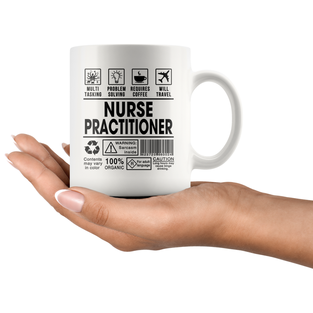 Nurse Practitioner - Nursing Coffee Mugs For Women Mom Grandma Daughter Sister