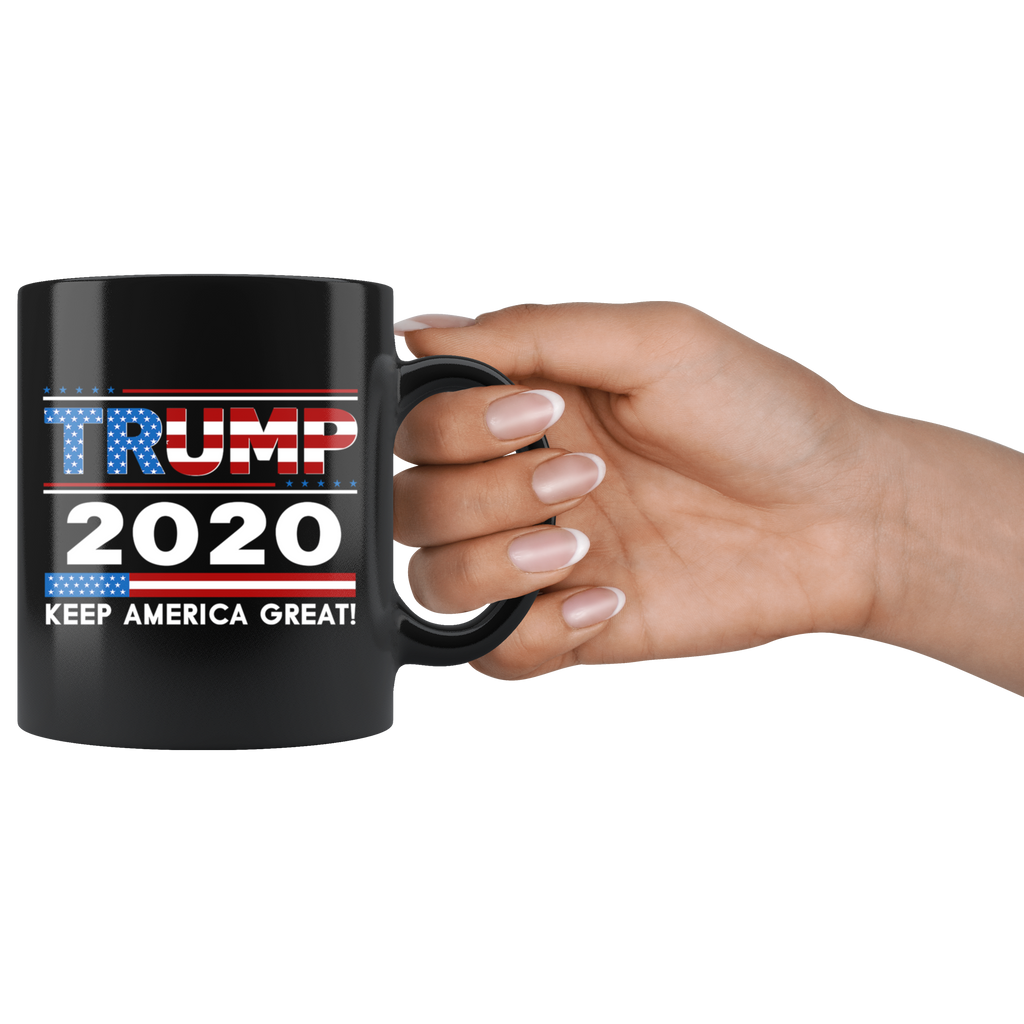 Donald Trump Election 2020 Keep America Great 11oz Coffee Mug GOP MAGA Patriot Cup