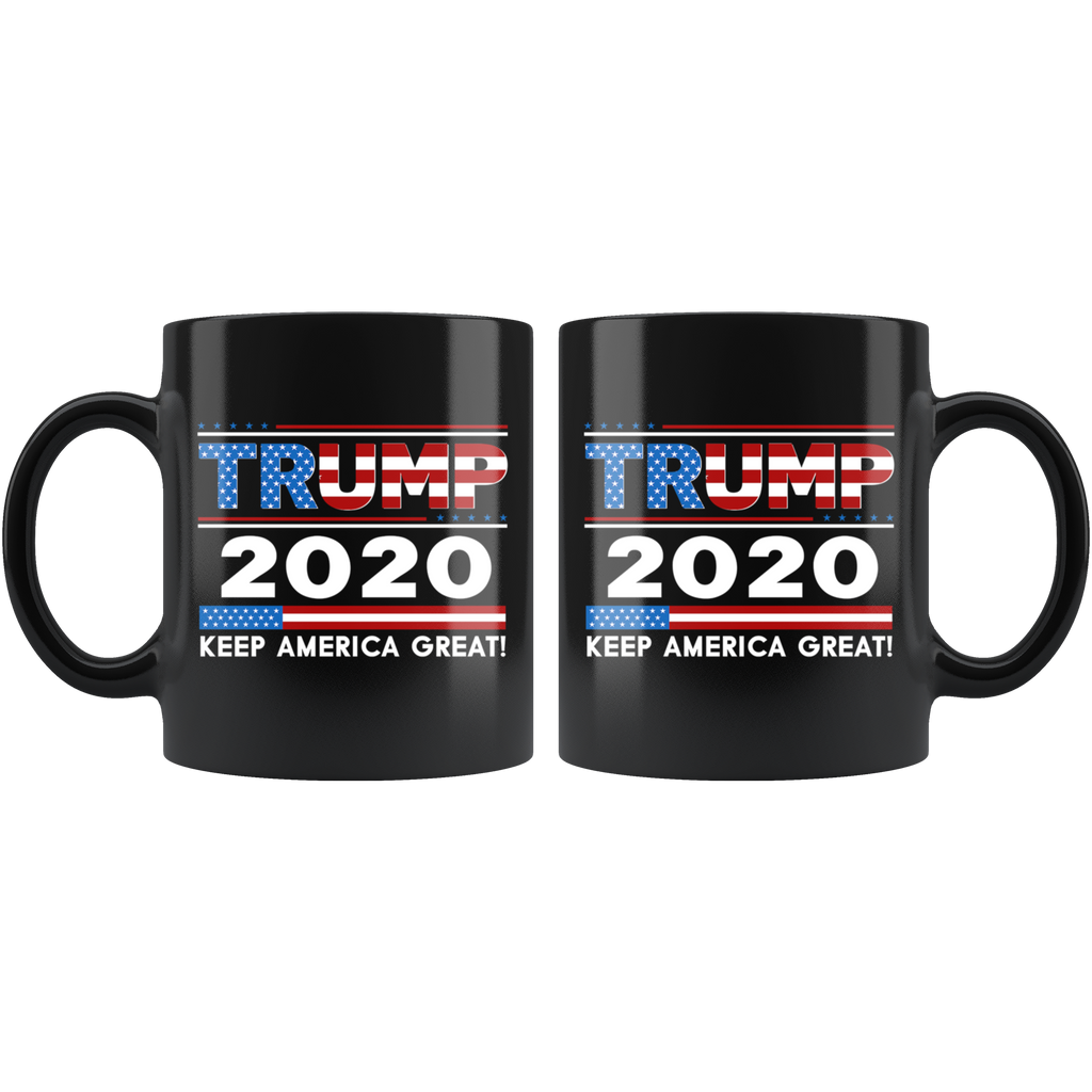 Donald Trump Election 2020 Keep America Great 11oz Coffee Mug GOP MAGA Patriot Cup
