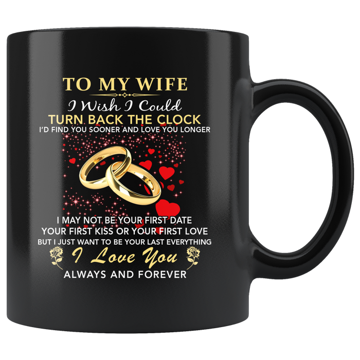 Husband and Wife Gift - Inspirational Unique Coffee Mug Valentine Gift for Women