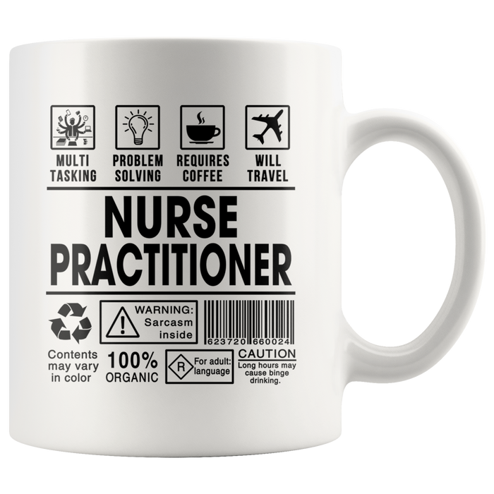 Nurse Practitioner - Nursing Coffee Mugs For Women Mom Grandma Daughter Sister