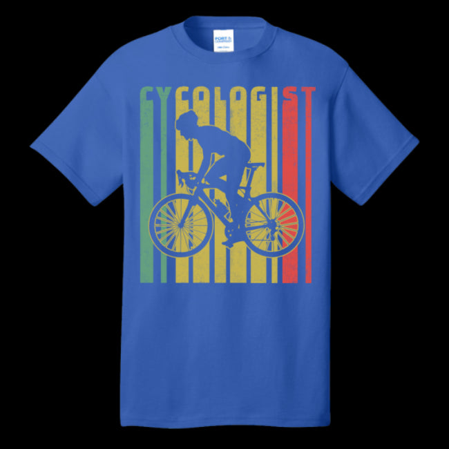 Cycologist T-Shirt Bicycle Racing Triathlon Gift Biker Mountain Bike Funny Tee (USPF-134542794409)